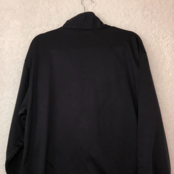 US Olympic Sz XL Committee Men's Track Jacket Blue Full Zip Made In USA USOC - Picture 2 of 5